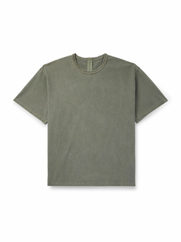 Photo: FrizmWORKS - Garment-Dyed Cotton-Jersey T-Shirt - Green