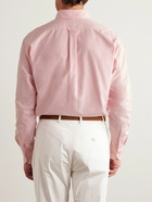 Kingsman - Button-Down Cotton Oxford Shirt - Pink