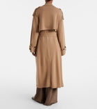 Jardin des Orangers Belted wool and cashmere trench coat
