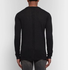 Rick Owens - Slim-Fit Baby Alpaca-Blend Sweater - Men - Black