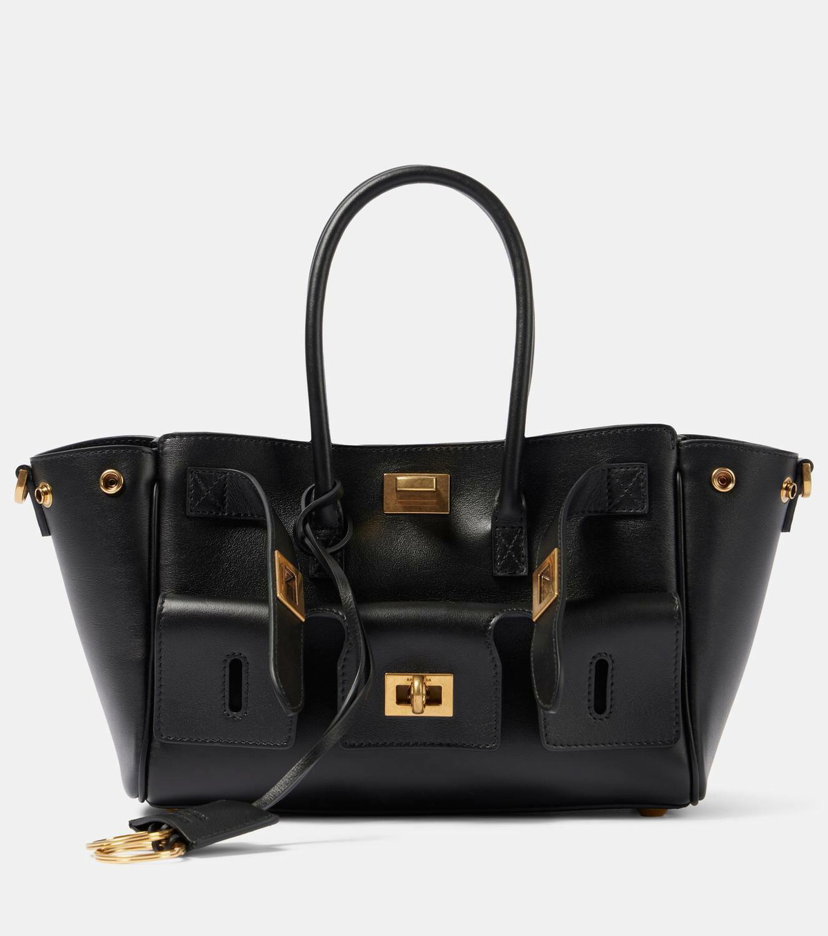 Balenciaga Bel Air Mini leather tote bag