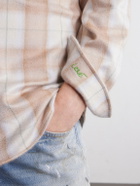 God's True Cashmere - Checked Cashmere Shirt - Neutrals