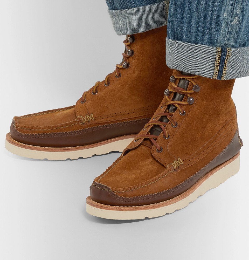 Yuketen - Maine Guide DB Leather Boots - Men - Brown Yuketen Yuketen - Maine Guide DB Leather Boots - Men - Brown Yuketen