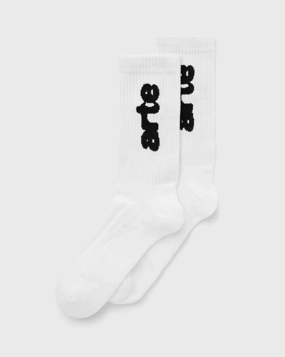 Arte Antwerp Blur Arte Vertical Socks White Socks