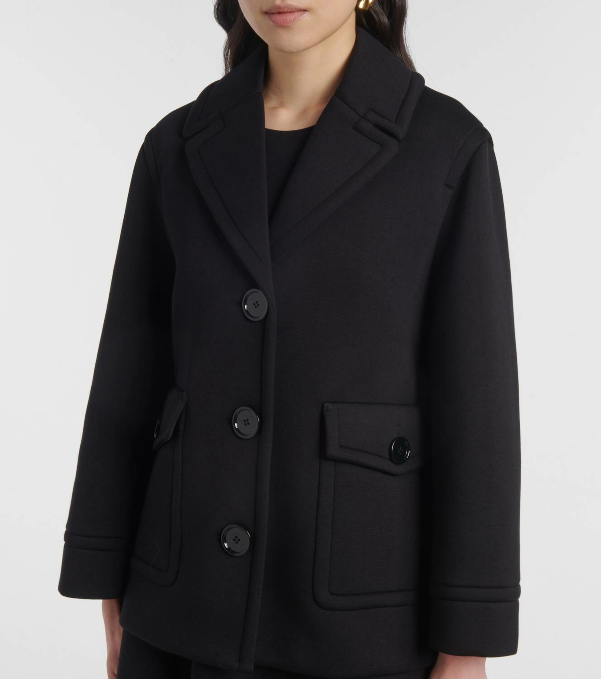 'S Max Mara Estroso jersey jacket