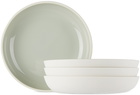 Jars Céramistes Gray Studio Pasta Bowl Set, 4 pcs