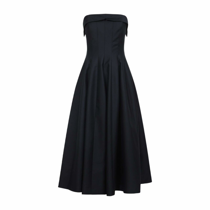 Photo: Alberta Ferretti Off-shoulder Midi Dress