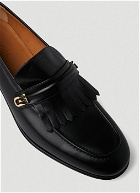 Mirrored G Loafers in Black