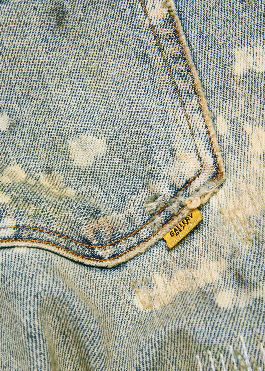 Gallery Dept. Greased 646 Flared-leg Jeans Indigo