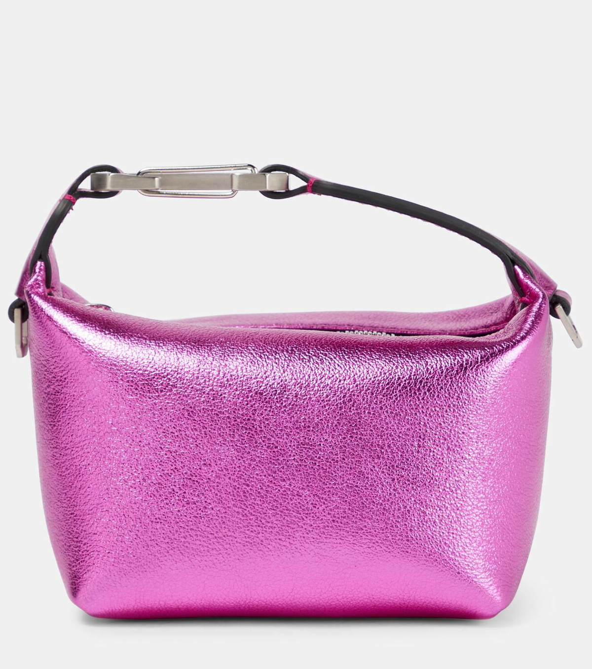 Eéra Moonbag metallic leather clutch