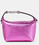 Eéra Moonbag metallic leather clutch