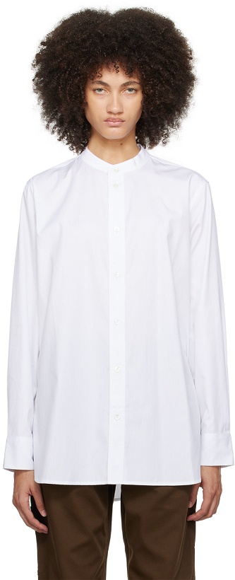 Photo: 6397 White Band Collar Shirt
