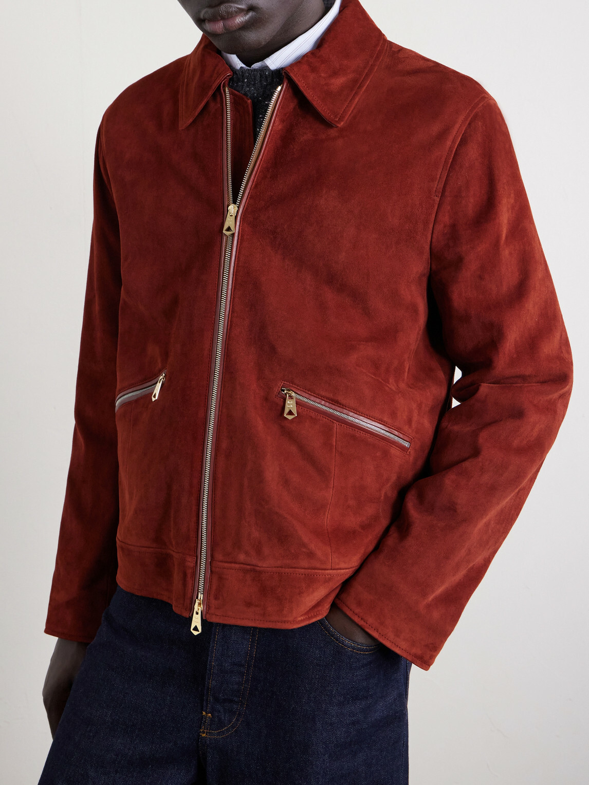 Paul Smith - Suede Jacket - Red