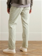 Save Khaki United - Easy Straight-Leg Cotton-Corduroy Elasticated Trousers - White