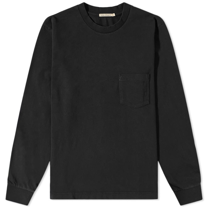 Photo: Nudie Long Sleeve Rudi Heavy Pocket Tee