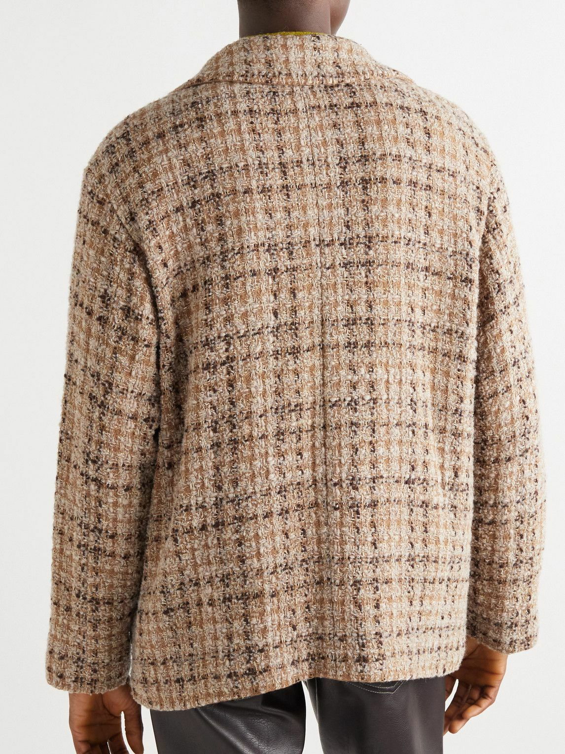 Auralee - Homespun Wool-Blend Tweed Coat - Neutrals Auralee