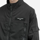 Comme des Garçons Homme Men's Paneled Zip Track Jacket in Black