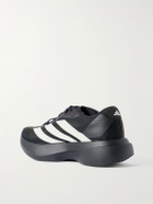 ADIDAS RUNNING - Adizero Evo SL Striped Mesh Running Sneakers - Black