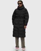 Ganni Tech Seersucker Puffer Coat Black Coats/Down & Puffer Jackets