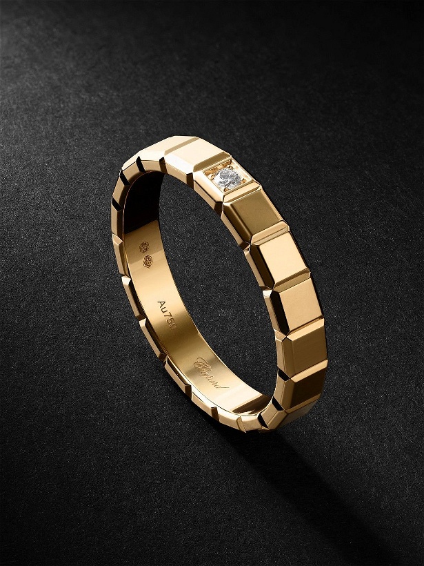 Photo: Chopard - 18-Karat Gold Diamond Ring - Gold