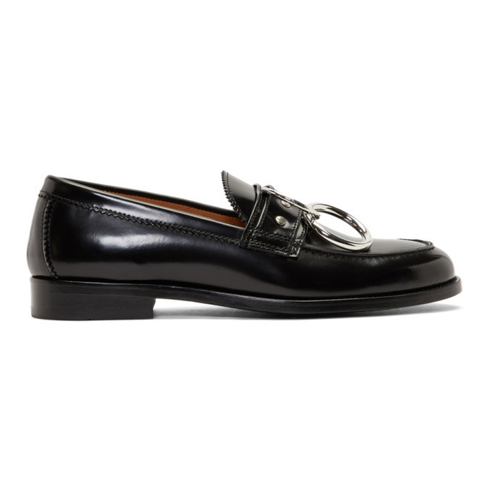 Photo: HOPE Black Patent Patty Ring Loafers