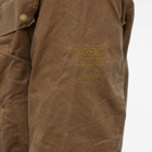 Barbour Men's International Steve McQueen Roslin Wax Jacket in Sand