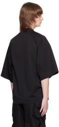 Julius Black Paneled T-Shirt