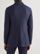 Loro Piana - Unstructured Cashmere and Silk-Blend Blazer - Blue