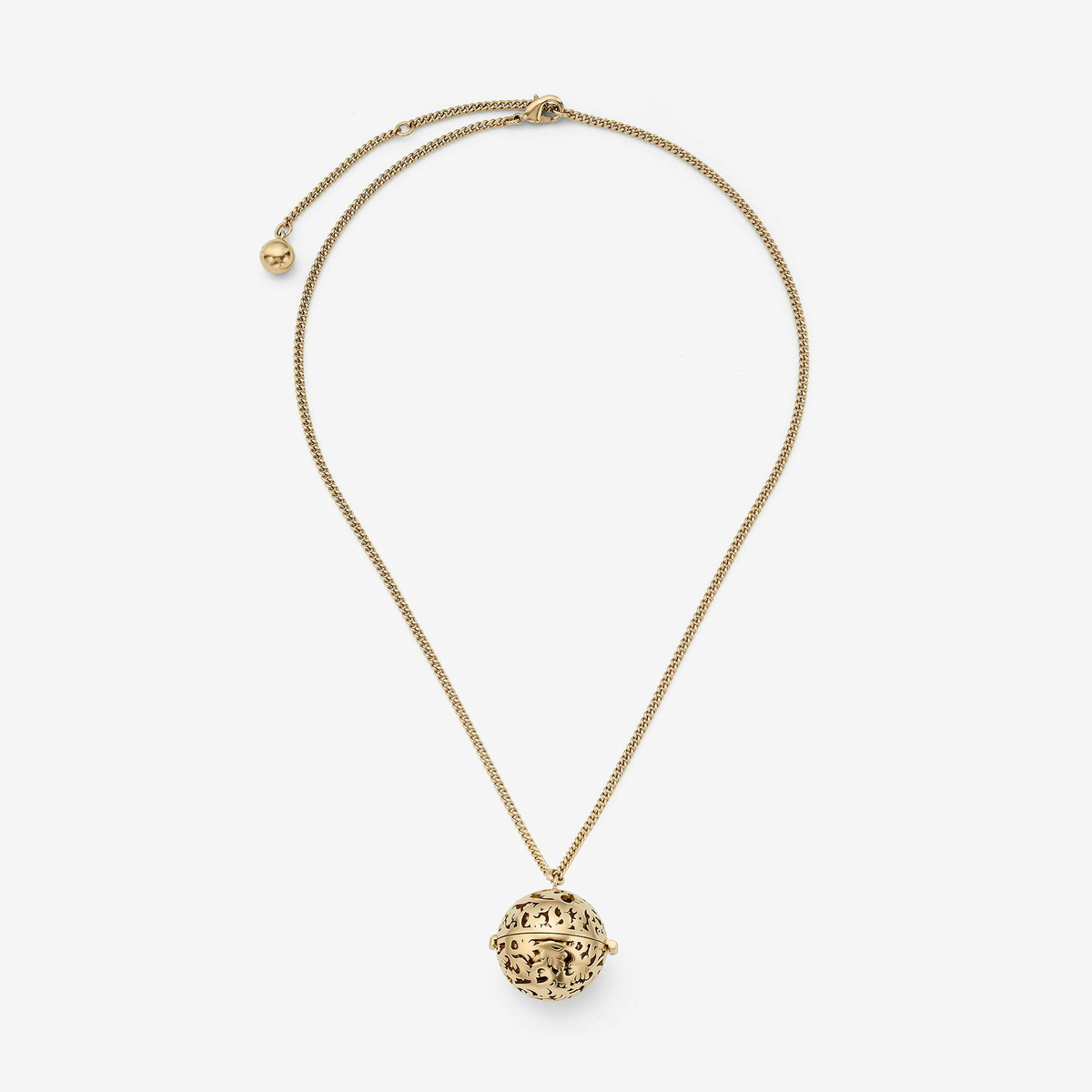 Jimmy Choo Lace Sphere Pendant Necklace