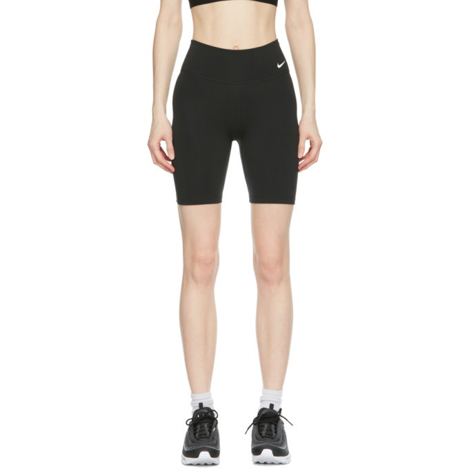 Photo: Nike Black One Mid-Rise Biker Shorts