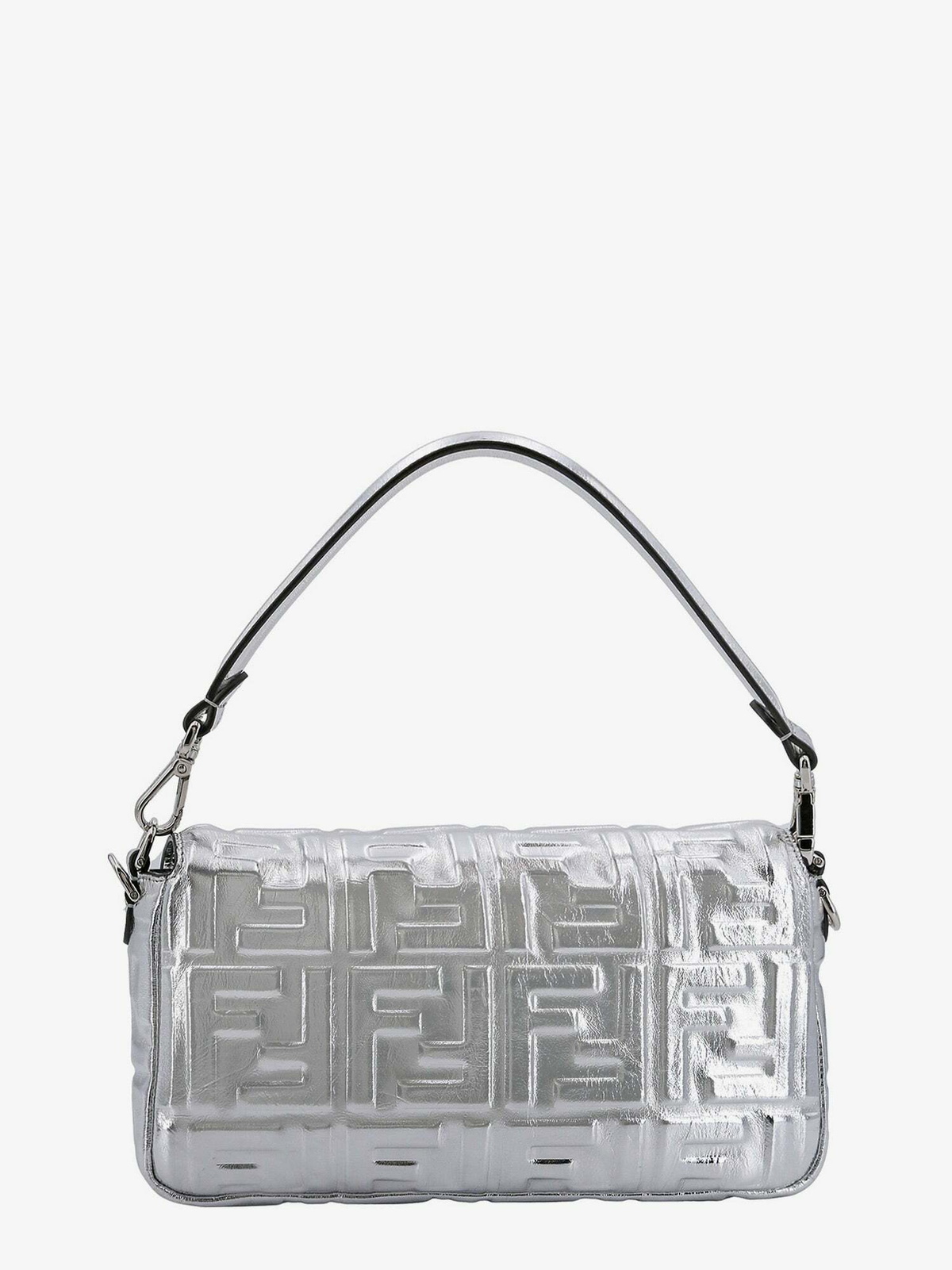 Silver discount fendi baguette