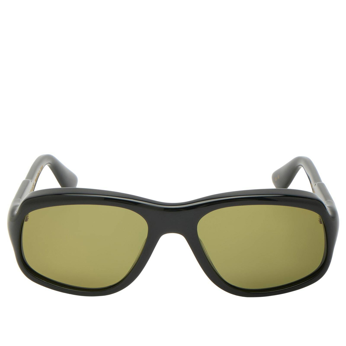 Port Tanger Bamba Sunglasses in Black/Dark Green 