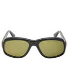 Port Tanger Bamba Sunglasses in Black/Dark Green 