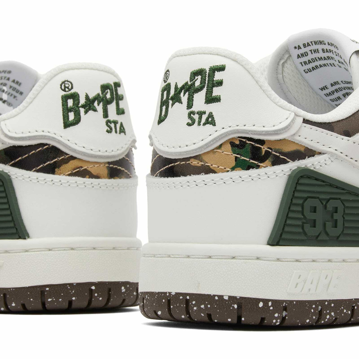 A Bathing Ape Women's Bape Sk8 Sta #2 in White