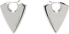 McQueen Silver Arrow Earrings