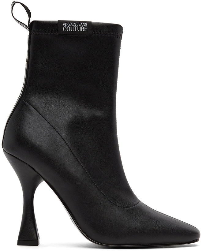 Photo: Versace Jeans Couture Black Lottie Boots