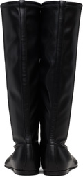 Sandy Liang Black Pearl Sock Boots