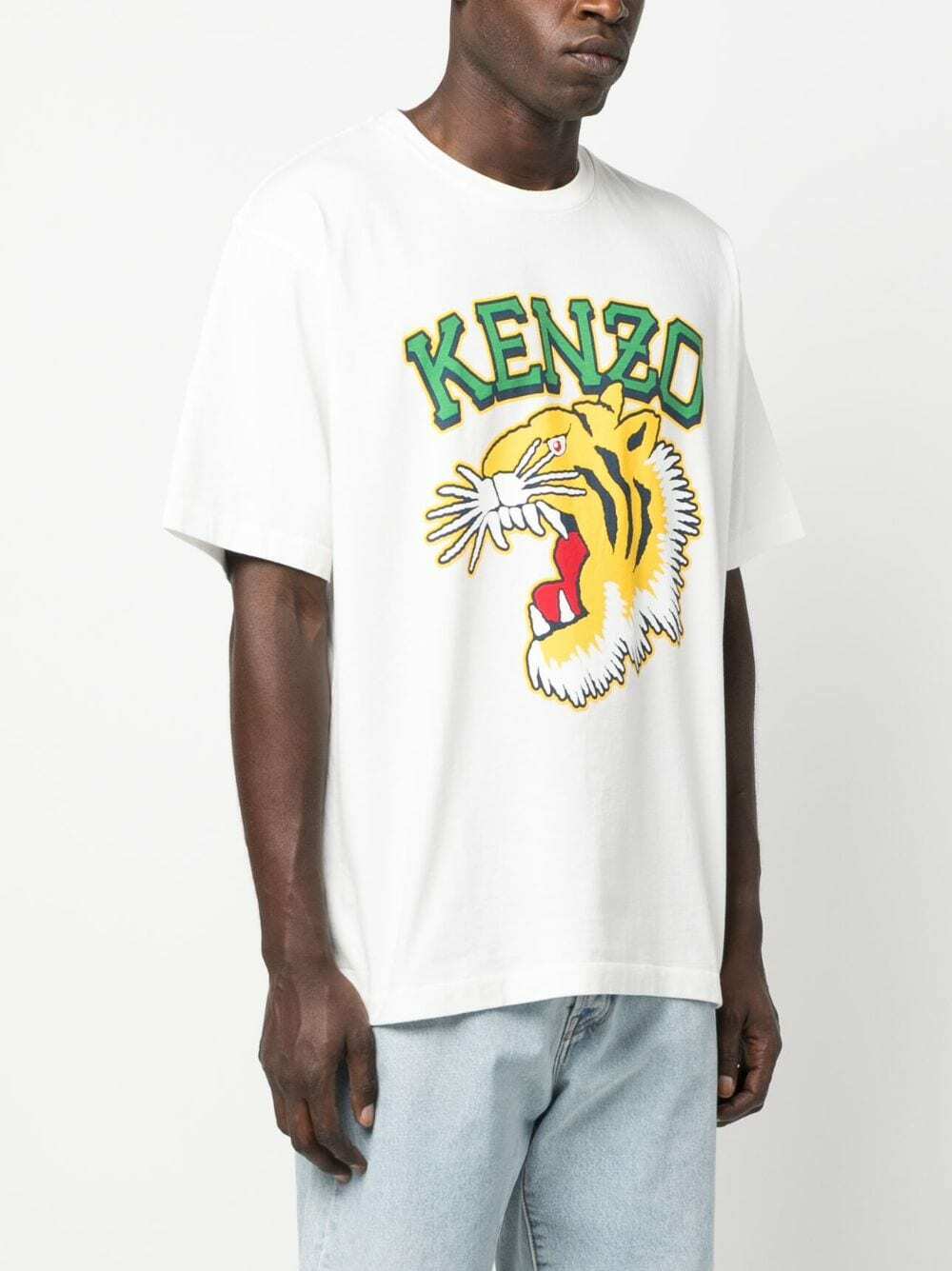 KENZO - Tiger Varsity Oversize Cotton T-shirt Kenzo