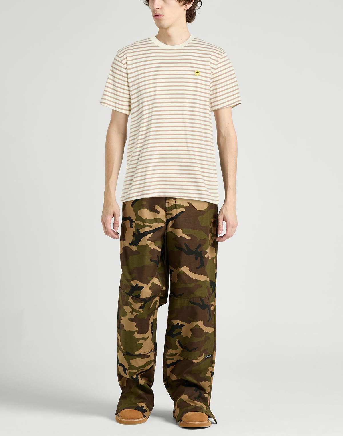 Barrow Mens T-shirt Khaki