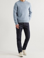 Club Monaco - Donegal Wool-Blend Sweater - Blue