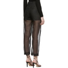 Toteme Black Organza Novara Trousers