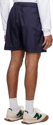 Palmes Navy Middle Shorts