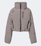Cordova Cortina gingham ski jacket