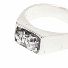 Heresy Men's Crag Ring in Oxidised Silver