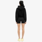 Represent Women's Slim Fit Zip Sweatshirt in Jet Black