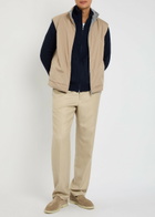 Aurélien Resort Reversible Shell and Cotton-blend Gilet Beige
