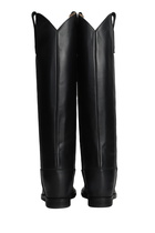 Via Roma 15 In Black Leather