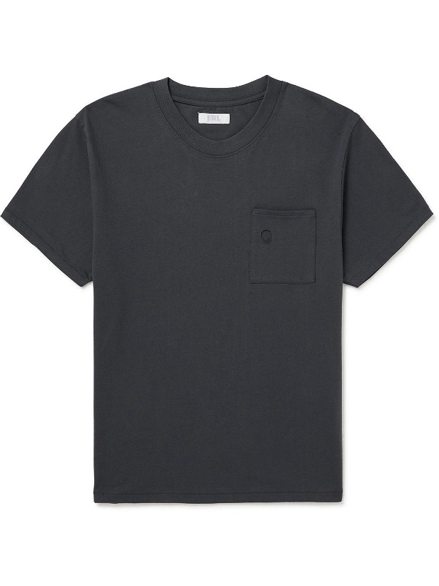 Photo: ERL - Distressed Cotton-Jersey T-Shirt - Gray