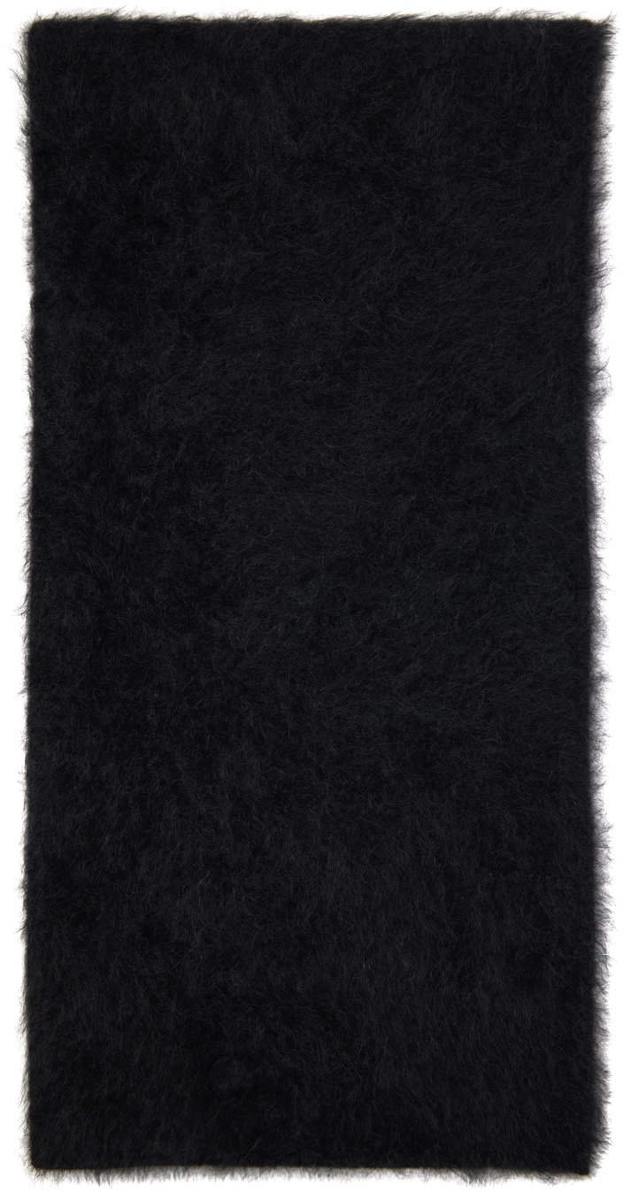 RAINMAKER KYOTO Black Brushed Scarf