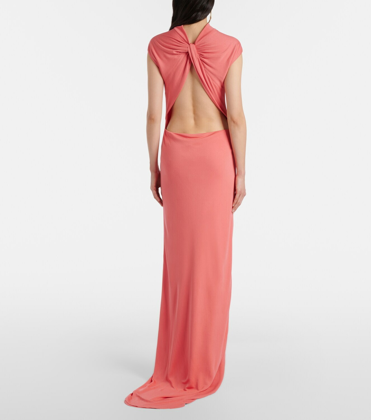 Tom Ford Asymmetric crêpe jersey gown
